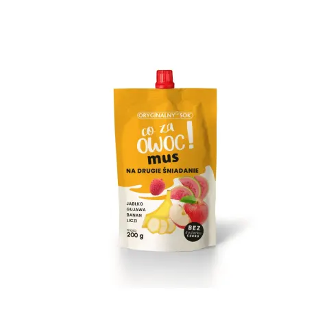 MUS JABŁKO GUAWA BANAN 200G ALE OWOC