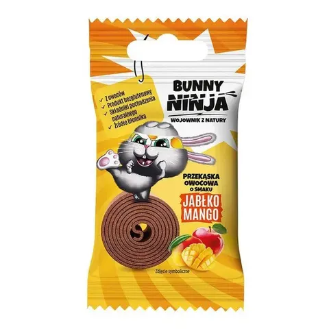 PRZEKĄSKA JABŁKO MANGO BUNNY NINJA 15G