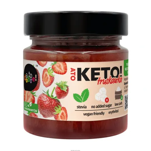 KONFITURA TRUSKAWKOWA A TO KETO! 200G