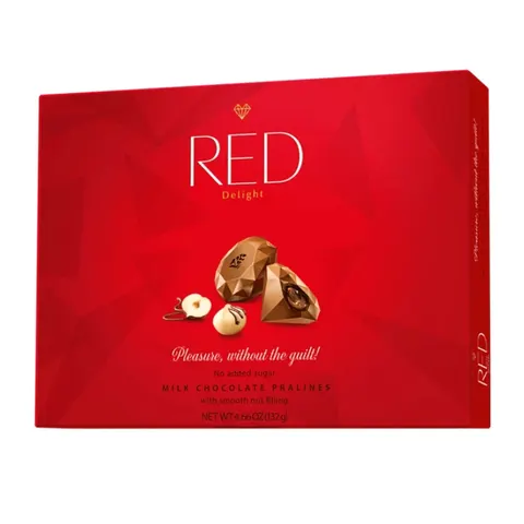PRALINY MLECZNA CZEKOLADA Z NADZ.ORZECH 132G