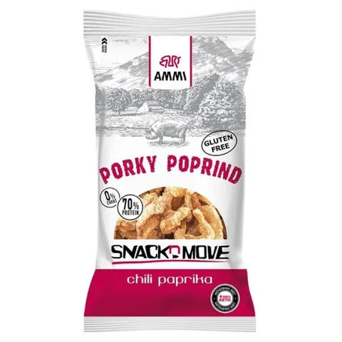 PRAŻYNKI WIEPRZOWE KETO PAPRYCZKA CHILLI AMMI 40G