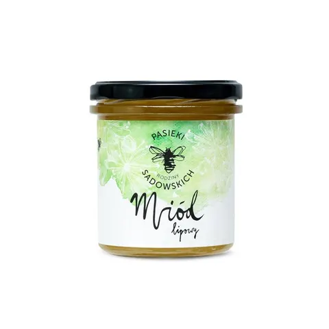 MIÓD LIPOWY 450G PASIEKI SADOWSKICH
