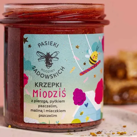 KRZEPKI MIODZIŚ 410G PASIEKI SADOWSKICH