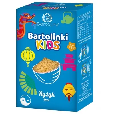 MAKARON DLA DZIECI RYŻYK 250G BARTOLINI