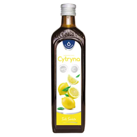 SOK CYTRYNA Z WITAMINĄ C 490ML OLEOFARM