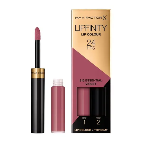 Coty Inc. - Lipfinity Lip Colour dwufazowa pomadka w płynie o długotrwałym efekcie 310 Essential Violet