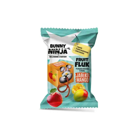 PRZEKĄSKA OWOCOWA JABŁKO/MANGO 15G BUNNY NINJA