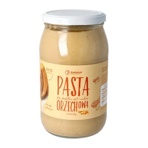 PASTA ORZECHOWA CRUNCHY 900G KRUKAM