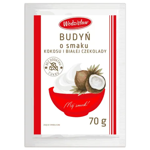 BUDYŃ KOKOS I BIAŁA CZEK. B/C VITALLY FOOD BIO 70G