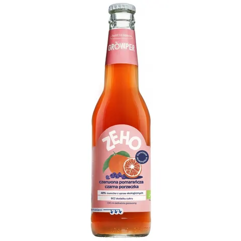 LEMONIADA CZ.POMARAŃCZA-CZ.PORZECZ. BIO 330ML ZEHO