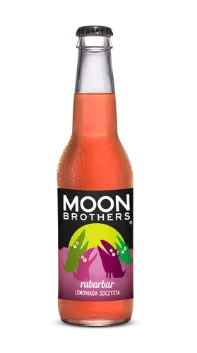 LEMONIADA RABARBAR 330ML MOON BROTHERS