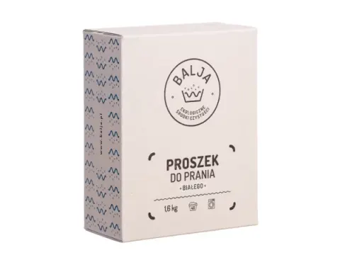 PROSZEK DO PRANIA BIAŁY 1,6KG BALJA