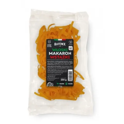 MAKARON WŁOSKI WSTĄŻKI 250G GLUTENEX