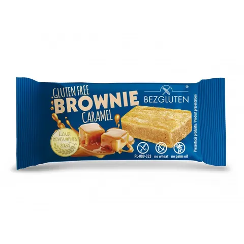 BROWNIE KARMELOWE B/G 40G BEZGLUTENOWE