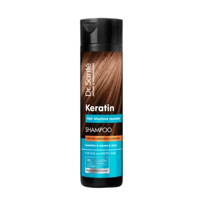 SZAMPON DO WŁOSÓW Z KERATYNĄ 250ML DR.SANTE