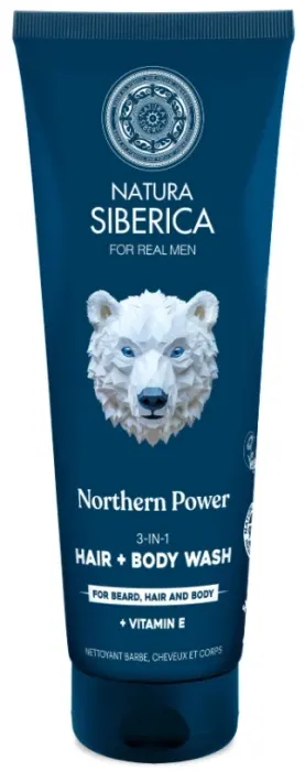 SZAMPON DLA MĘŻCZYZN 3W1 200ML NATURA SIBERICA