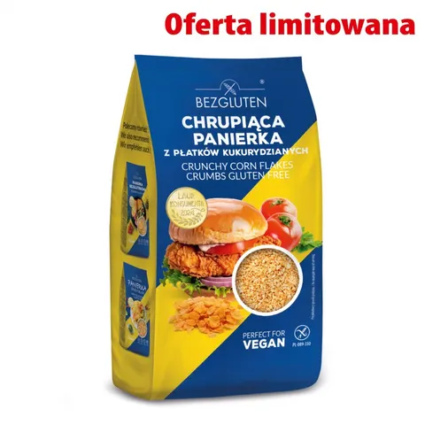 CHRUPIĄCA PANIERKA Z PŁATKÓW KUKURYDZIANYCH 250G