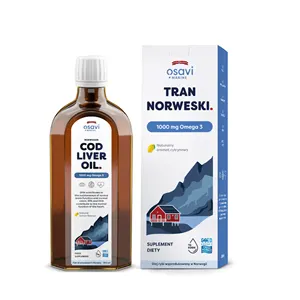 TRAN NORWESKI OMEGA-3 (1000 mg) O SMAKU CYTRYNOWYM