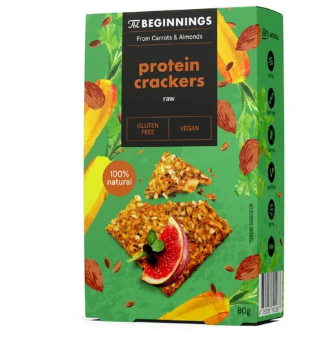 KRAKERSY PROTEINOWE 80G THE BEGINNINGS