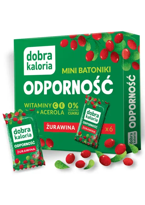 MINIBATONIKI ODPORNOŚĆ DOBRA KALORIA 102G