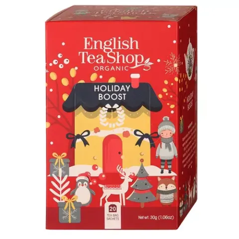 HERBATA ŚWIĄTECZNA HIBISKUS DZIKA RÓŻA 30G ENGLISHTEASHOP