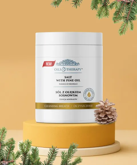 NATURALNA SÓL Z OLEJKIEM SOSNOWYM 1000G OPTIMA
