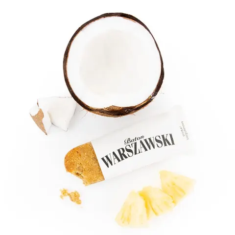 Baton Warszawski - ananas i kokos 50 g