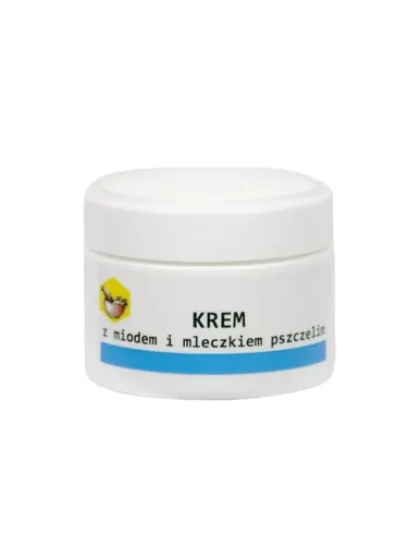 KREM Z MIODEM I MLECZKIEM PSZCZELIM 50ML PASIEKA BARĆ