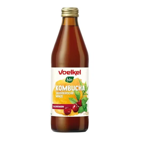 KOMBUCHA WIŚNIA MIĘTA 330ML VOELKEL