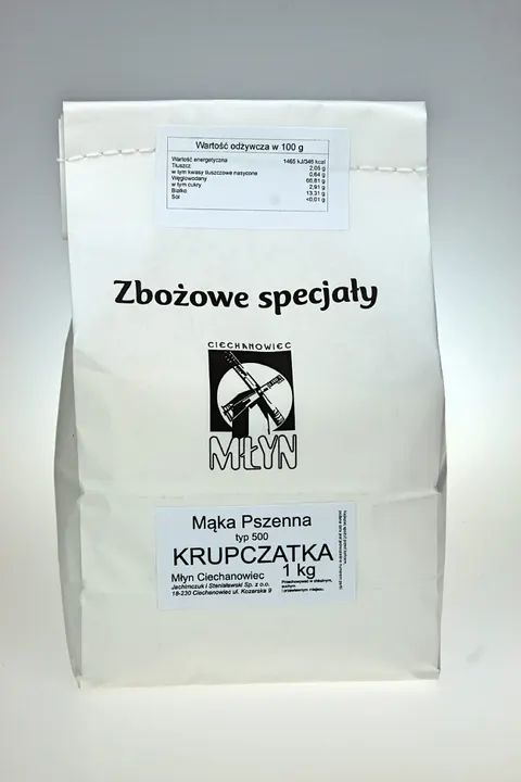 MĄKA PSZENNA KRUPCZATKA 1KG CIECHANOWIEC