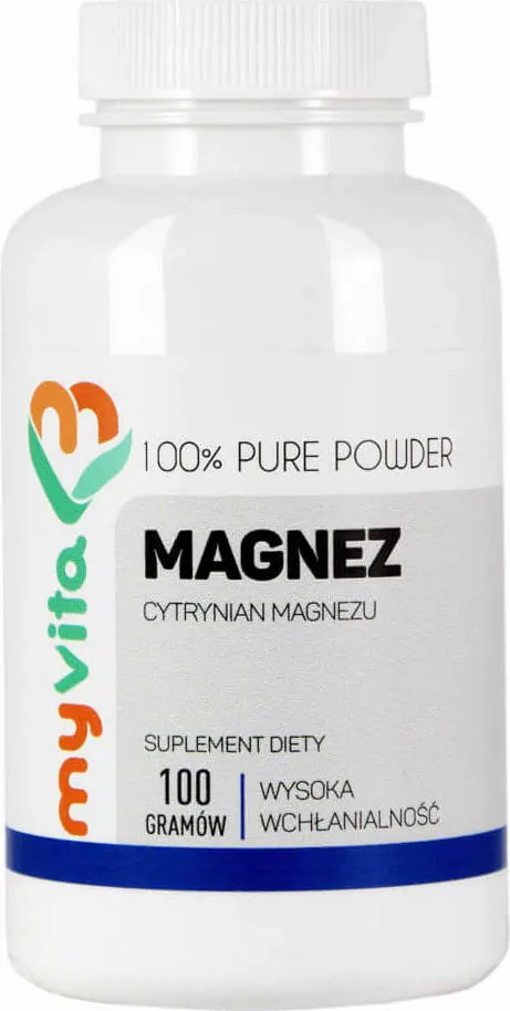 Cytrynian magnezu proszek 100g MyVita