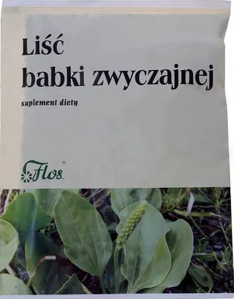 Liść babki zwyczajnej 50g Flos