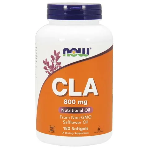 CLA 800 mg 180 kapsułek NOW FOODS