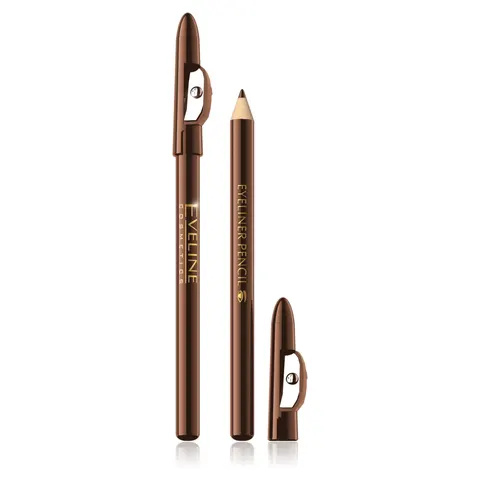 Eveline Cosmetics Eyeliner Pencil kredka do oczu krótka Brown
