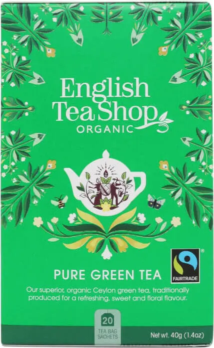 Zielona herbata 20x2 g BIO 40 g English Tea Shop
