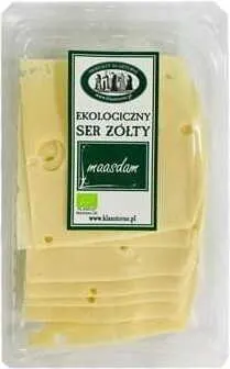 Ser Maasdam w plastrach BIO 125 g Produkty Klasztorne