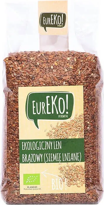 Siemię lniane BIO 400 g Eureko