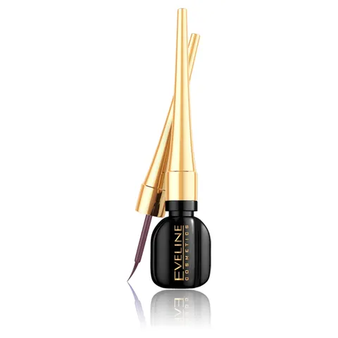 EVELINE EYELINER CELEBRITIES BRĄZ 4ML. KOLOR BRĄZOWY.