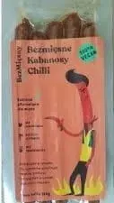 BEZMIĘSNE KABANOSY CHILLI 160 g - BEZMIĘSNY