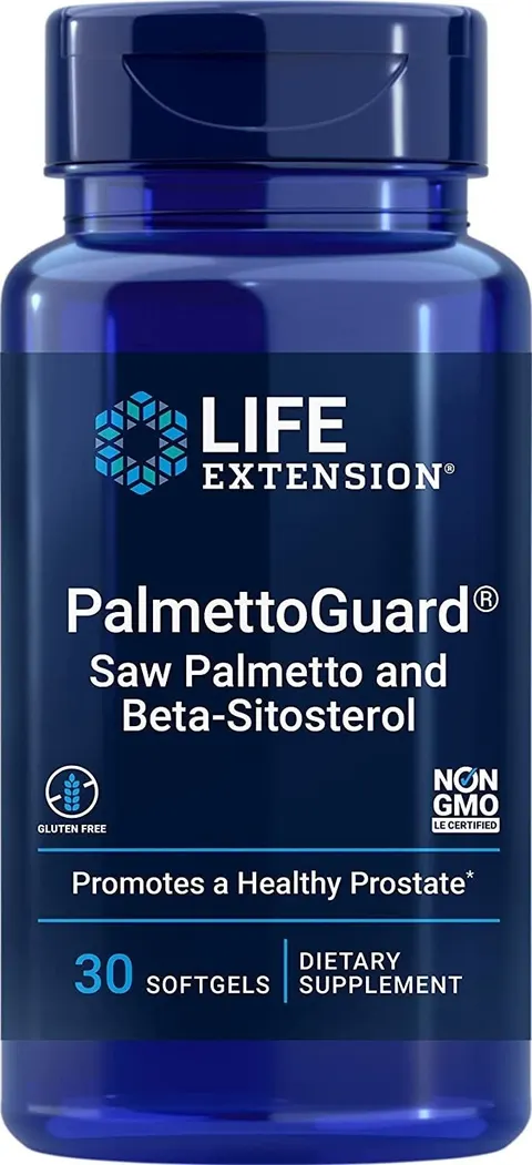 LIFE EXTENSION PalmettoGuard Saw Palmetto with Beta-Sitosterol (30 kaps.)