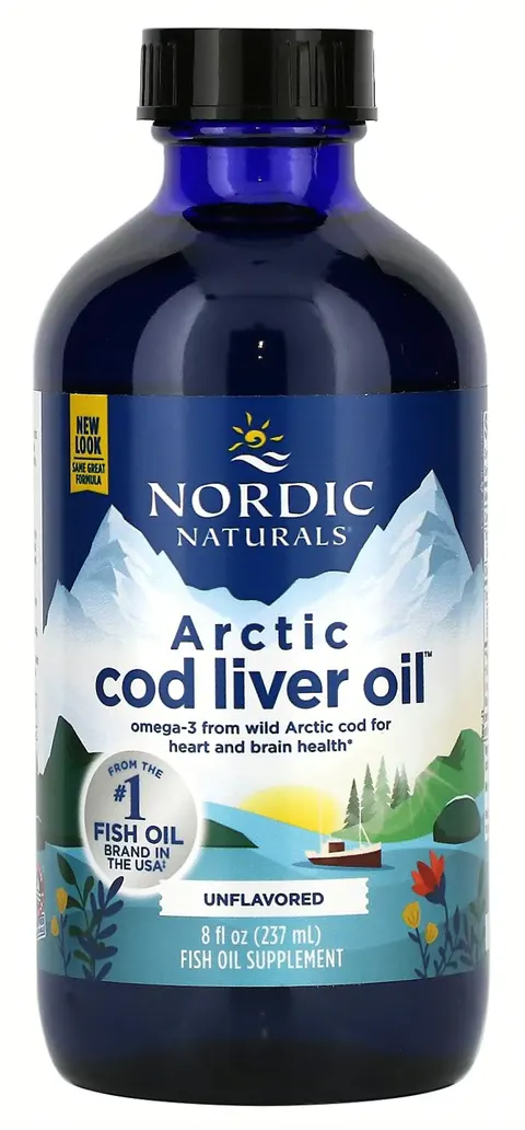 Arctic Cod Liver Oil 237 ml Nordic Naturals