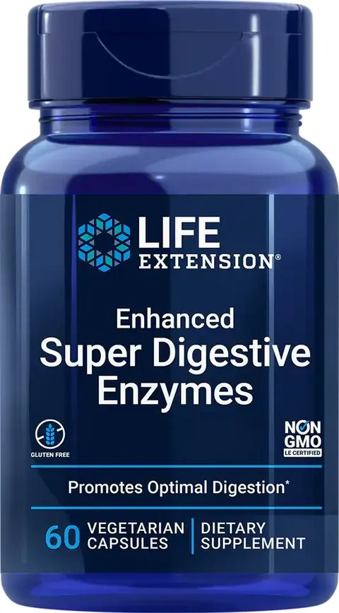 Super Digestive Enzymes 60 kapsułek Life Extension