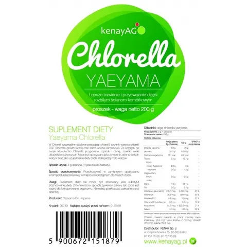Kenay Chlorella Yaeyama 200g