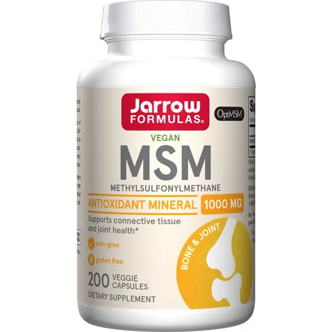 MSM OptiMSM 200 kapsułek JARROW FORMULAS