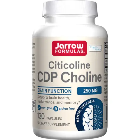 JARROW FORMULAS Cytykolina Citicoline CDP Choline (120 kaps.)