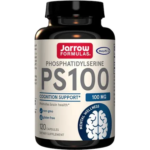 PS100 Fosfatydyloseryna 100 mg 120 kapsułek JARROW FORMULAS