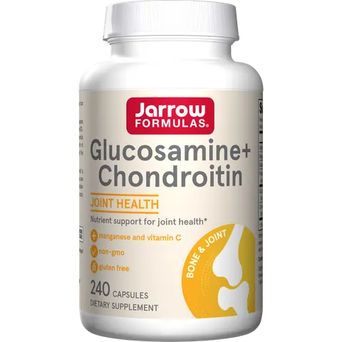 Glukozamina z Chondroityną 240 kapsułek JARROW FORMULAS