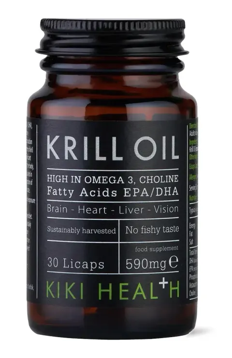 Krill Oil Olej z Kryla 590 mg 30 kapsułek Kiki Health