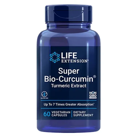 Super BioCurcumin Turmeric Extract 60 kapsułek Life Extension