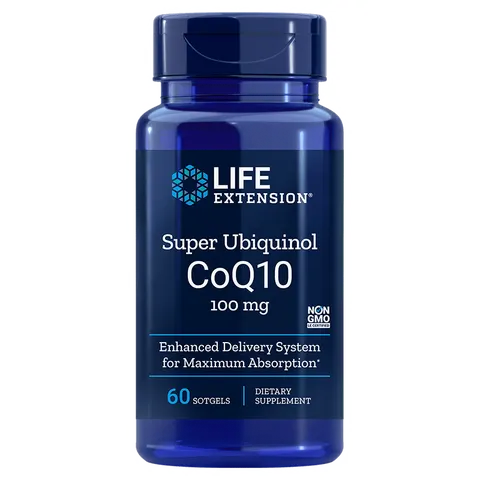 Super Ubiqinol CoQ10 100 mg 60 kapsułek Life Extension